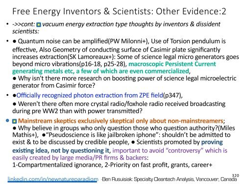 Kold Fusion, Tesla, Torsion Felter, Skalar Bølger, »Gratis« Energi.. = Alle Junk Videnskab?(Resumé på dansk) /  Cold Fusion, Tesla, Torsion Field, Scalar Wave, "Free” Energy.. = All Junk Science?