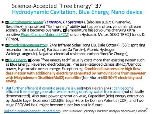 Kold Fusion, Tesla, Torsion Felter, Skalar Bølger, »Gratis« Energi.. = Alle Junk Videnskab?(Resumé på dansk) /  Cold Fusion, Tesla, Torsion Field, Scalar Wave, "Free” Energy.. = All Junk Science?