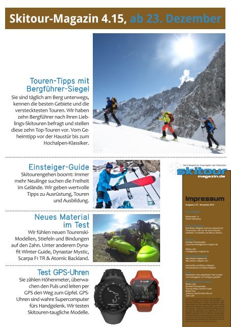 Skitour-Magazin 3.15