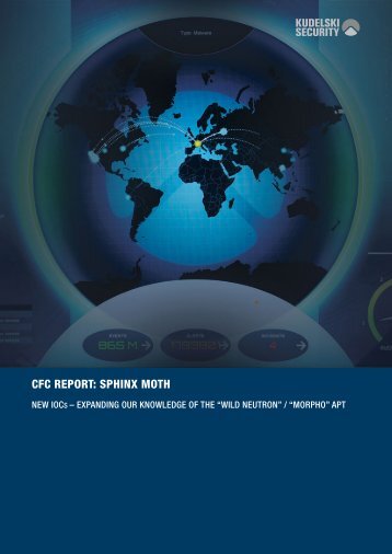 CFC REPORT SPHINX MOTH