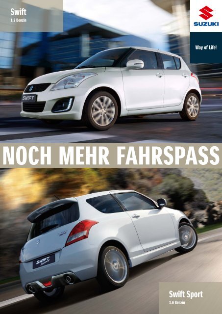 SWIFT und SWIFT SPORT Modellprospekt