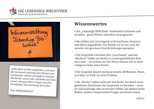 Lebendige Bibliothek 