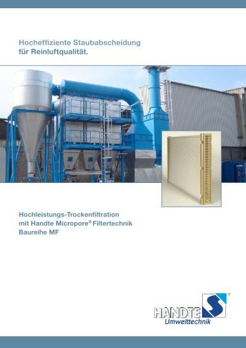 Produktbroschüre MF - Handte Umwelttechnik GmbH