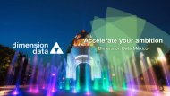 MEXICODimension Data Corporate Overview Presentation