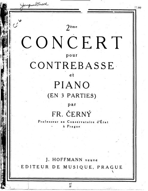 CERNY CONCERTO pf.