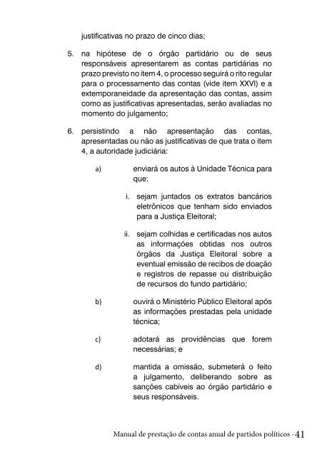 MANUAL DE PRESTAÇÃO DE CONTAS ANUAL DE PARTIDOS POLÍTICOS