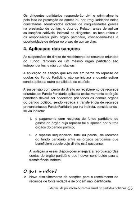 MANUAL DE PRESTAÇÃO DE CONTAS ANUAL DE PARTIDOS POLÍTICOS