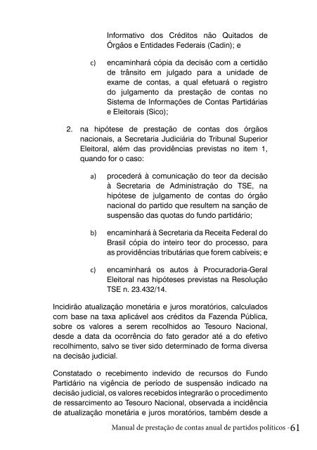 MANUAL DE PRESTAÇÃO DE CONTAS ANUAL DE PARTIDOS POLÍTICOS