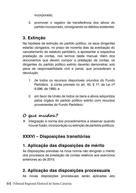 MANUAL DE PRESTAÇÃO DE CONTAS ANUAL DE PARTIDOS POLÍTICOS