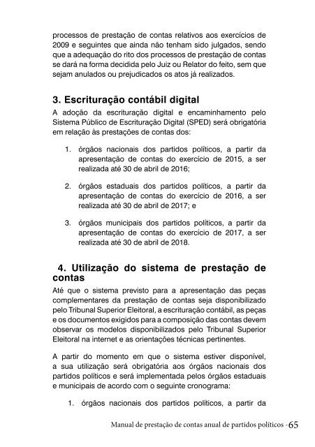 MANUAL DE PRESTAÇÃO DE CONTAS ANUAL DE PARTIDOS POLÍTICOS