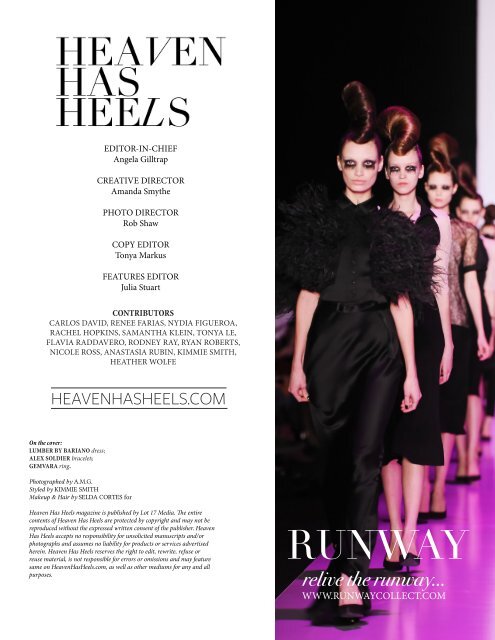 2015 Heaven Has Heels November Issue