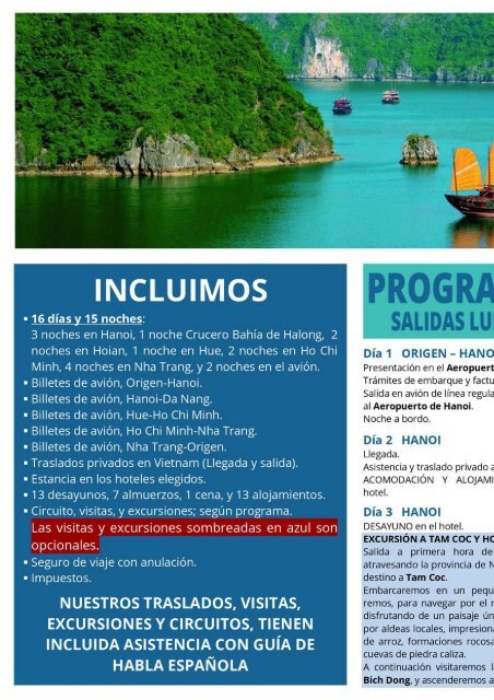 Catálogo de Novios Viajes Atlantis