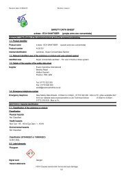 SAFETY DATA SHEET e:dose - EC4 SANITISER (purple zone eco concentrate)