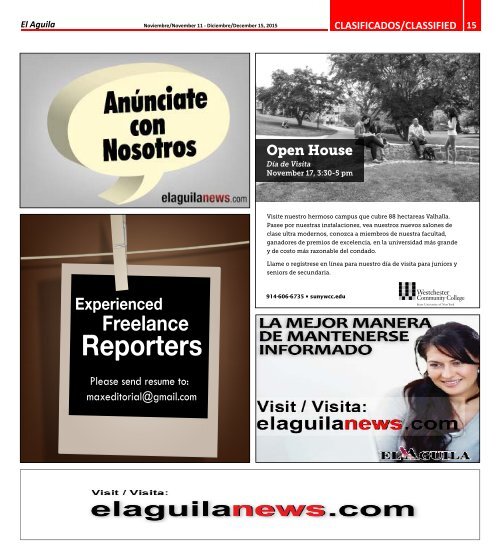 El Aguila Magazine – November 11, 2015