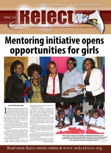 Mentoring initiative opens opportunities for girls