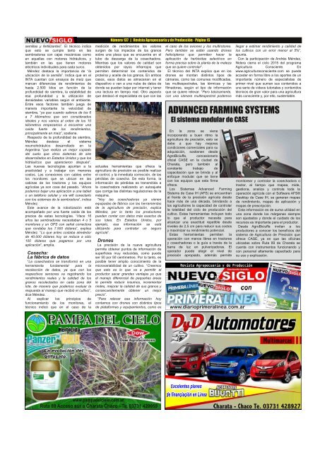 Revista Agropecuaria Nuevo Siglo Número 137 - Noviembre 2015