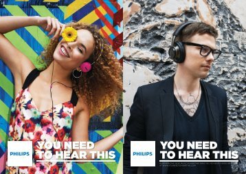 Philips Cuffie stereo Bluetooth - Product Brochure - ENG