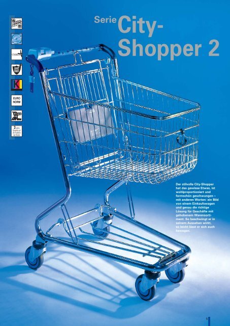 Einkaufswagen City Shopper 2