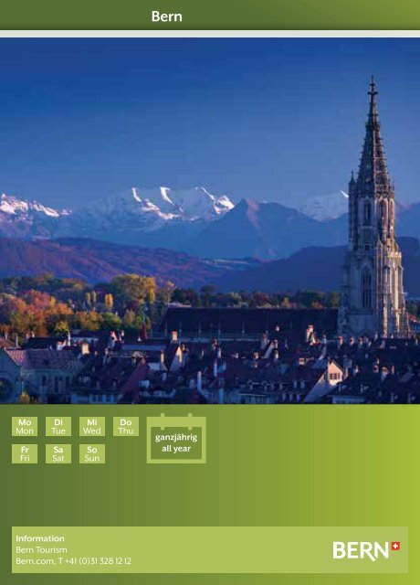 Bern Excursions 2015 / 2016