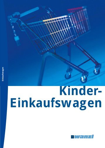 Kinder Einkaufswagen