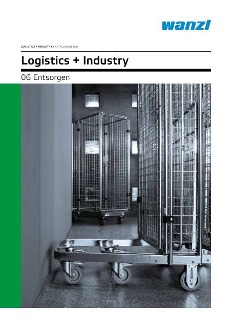 Logistics und Industry Entsorgen