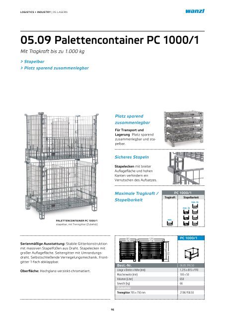 Logistics und Industry Lagern