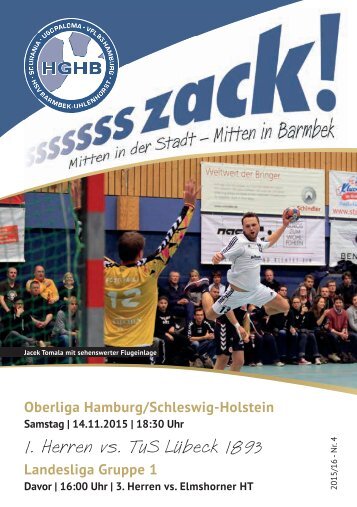Ssssssszack! HGHB vs. TuS Lübeck