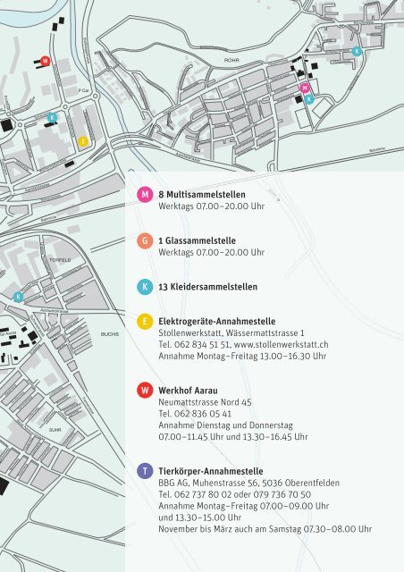 Stadtverwaltung Aarau | Entsorgungswegweiser