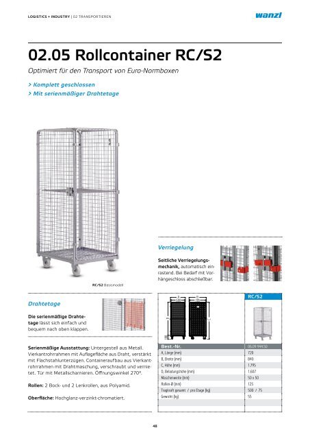 Logistics und Industry Transportieren