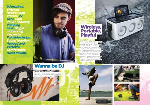 Philips Cuffia stereo Bluetooth - Product Brochure - ENG