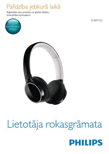 Philips Cuffie wireless BluetoothÂ® - Istruzioni per l'uso - LAV