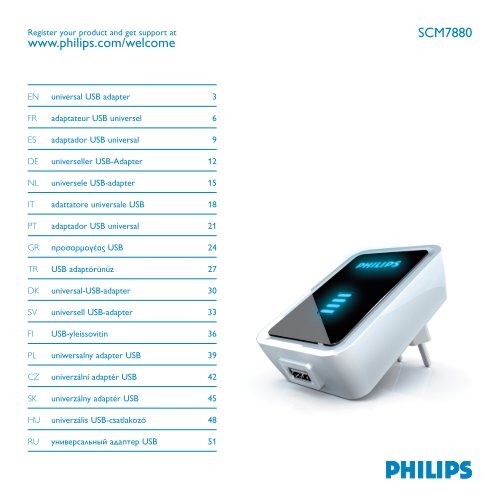Philips Power2Charge - Istruzioni per l'uso - SWE