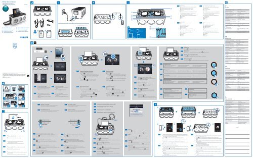 Philips Sistema audio M1X-DJ - Guida rapida - SLK
