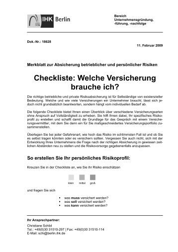 Checkliste Sanierung