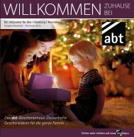 abtjournal für Ulm | Günzburg | Ravensburg  Ausgabe November – Dezember 2015