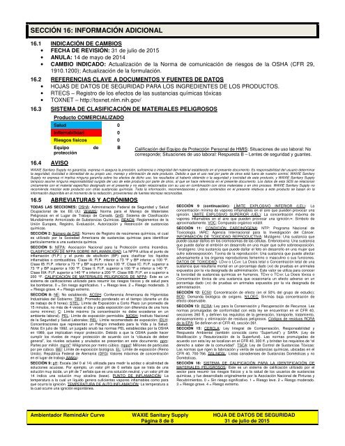 SAFETY DATA SHEET