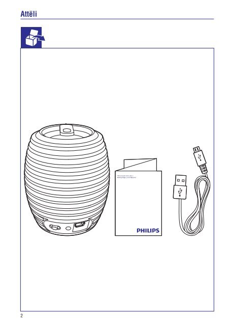 Philips SoundShooter Altoparlante portatile - Istruzioni per l'uso - LAV