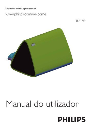 Philips Altoparlante portatile - Istruzioni per l'uso - POR