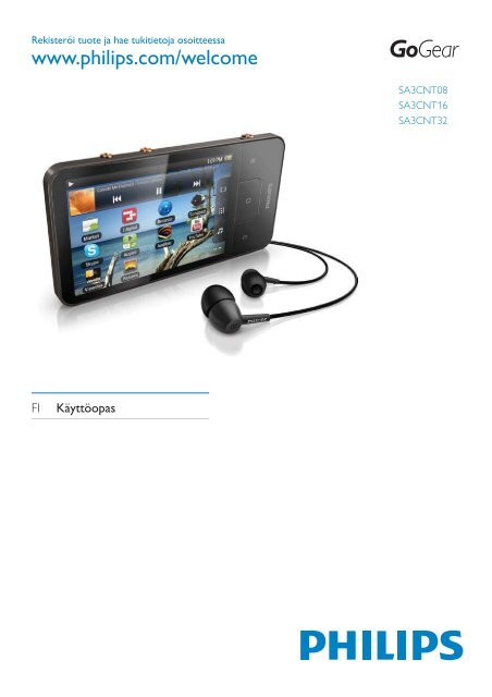 Philips GoGEAR Mini tablet Android&trade; - Istruzioni per l'uso - FIN