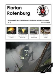 Pressewarte im Landkreis Rotenburg (Wümme) - Florian Rotenburg