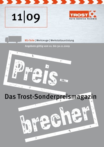 Das Trost-Sonderpreismagazin