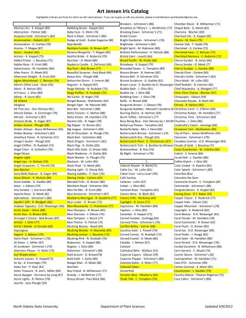 Art Jensen Iris Catalog – NDSU