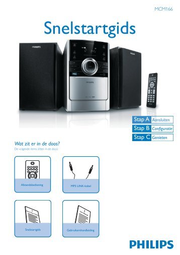 Philips Sistema audio micro classico - Guida rapida - NLD