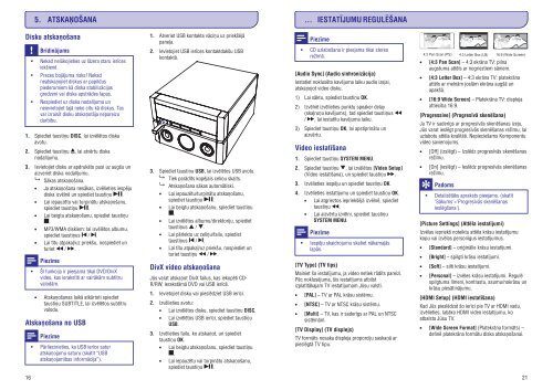 Philips Micro DVD - Istruzioni per l'uso - LAV