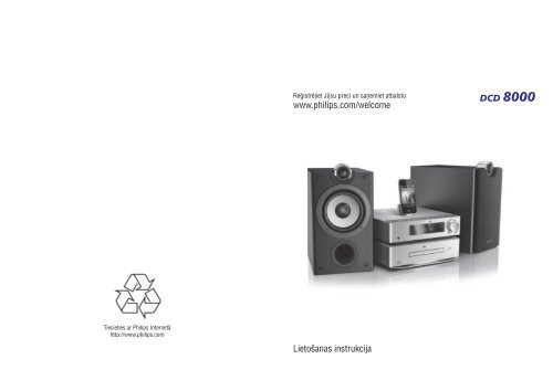 Philips Harmony Sistema Hi-Fi Component DVD - Istruzioni per l'uso - LAV