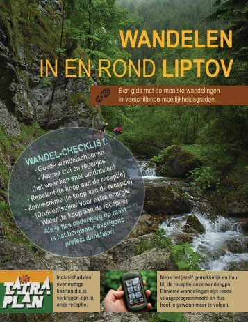 Wandelen in en rond Liptov