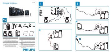 Philips Sistema mini Hi-Fi - Guida rapida - HUN