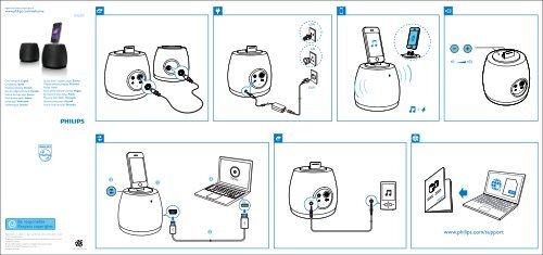 Philips Altoparlanti docking - Guida rapida - CES