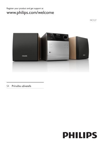 Philips Sistema micro Hi-Fi - Istruzioni per l'uso - SLK