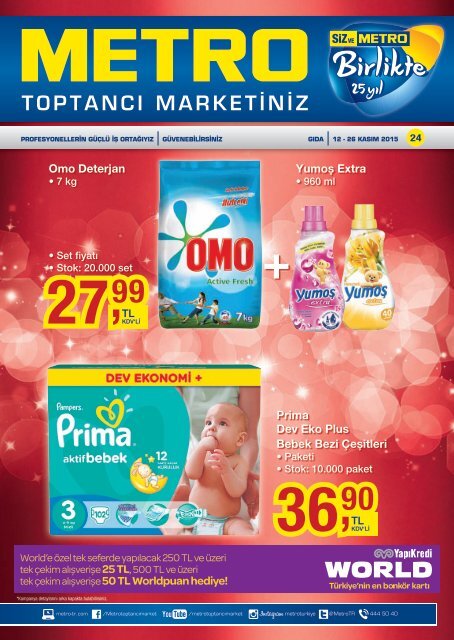 Metropost 24-Gıda 12.11.2015-26.11.2015